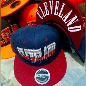 Cleveland Embroidered SnapBacks
